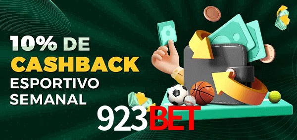 10% de bônus de cashback na 923bet